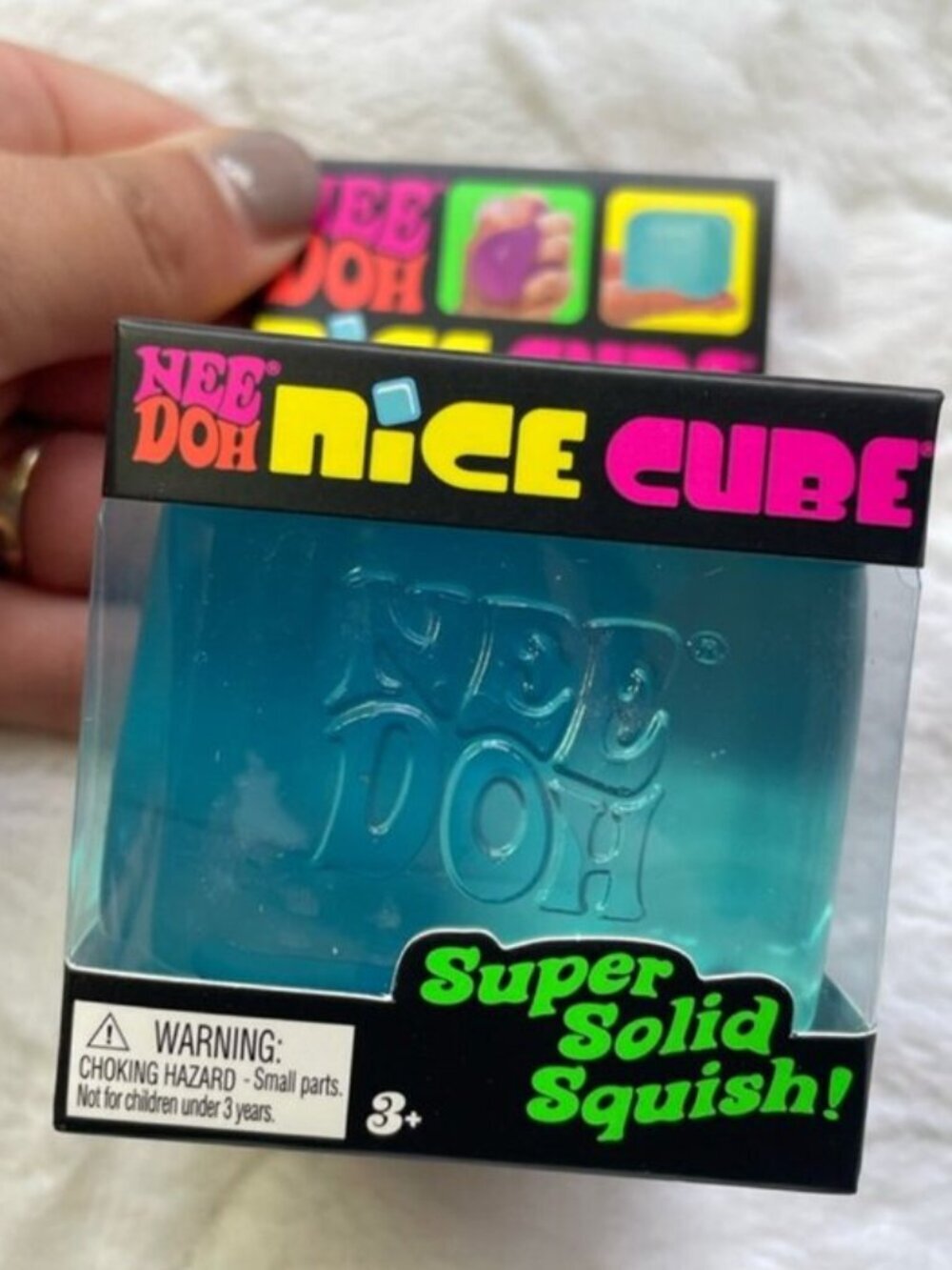 🆕 NEW🧊🧊🧊NeeDoh Blue Nice Cube 🔥